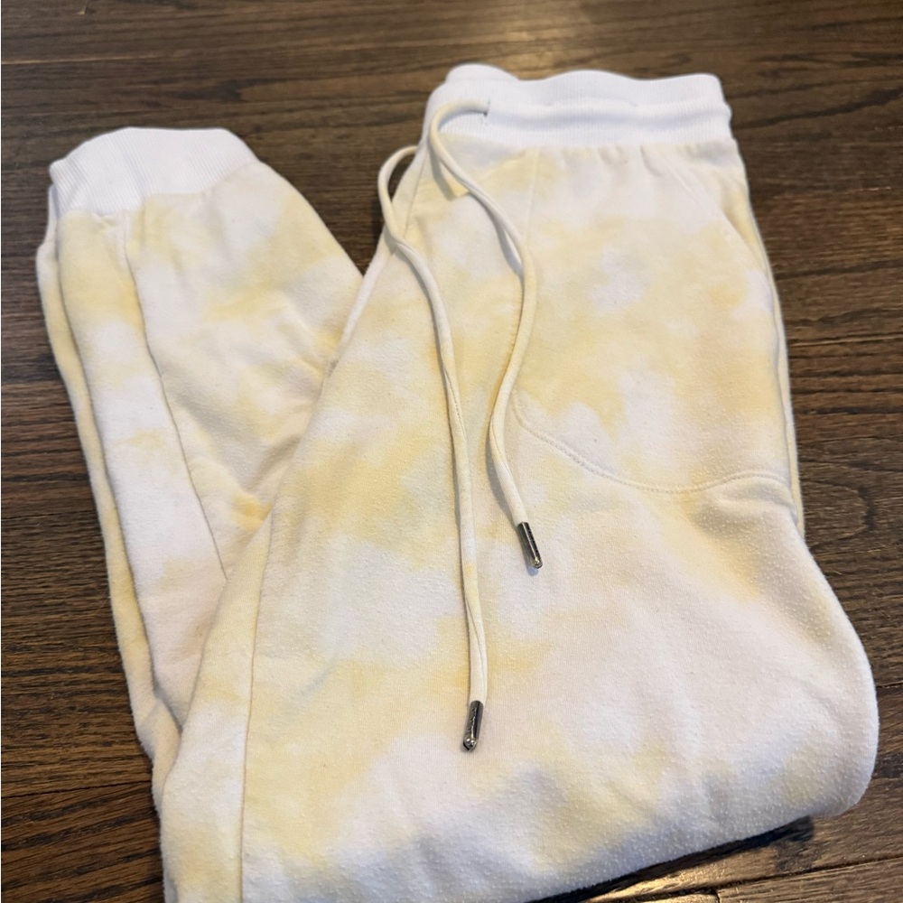 Stars Above Yellow Tie-Dye Lounge Pant